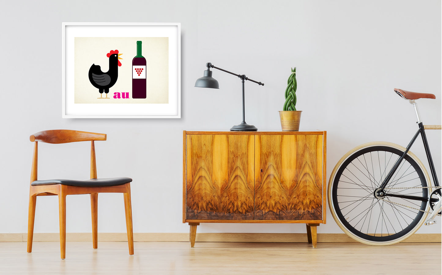 Coq Au Vin – giclee print