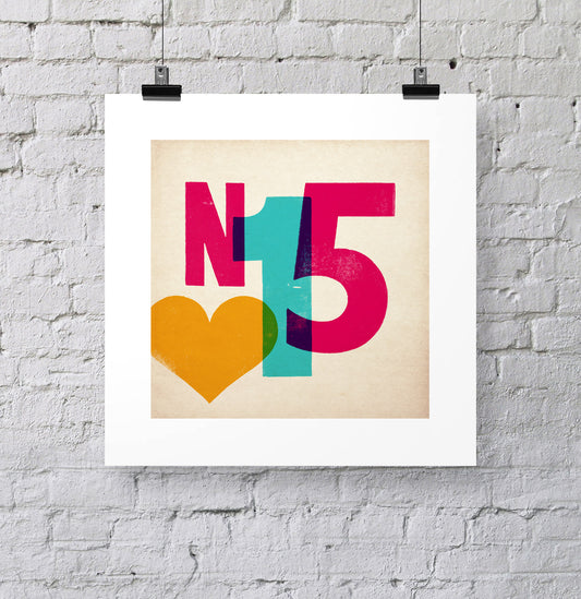 Love N15 – giclee print