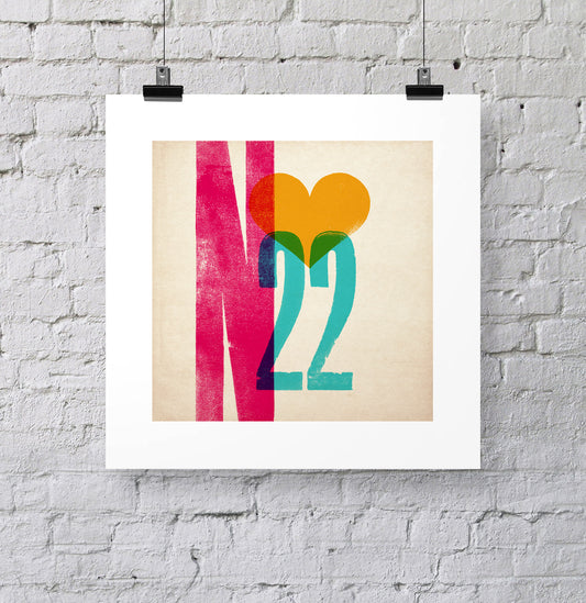 Love N22 – giclee print