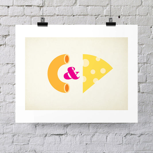 Mac & Cheese – giclee print