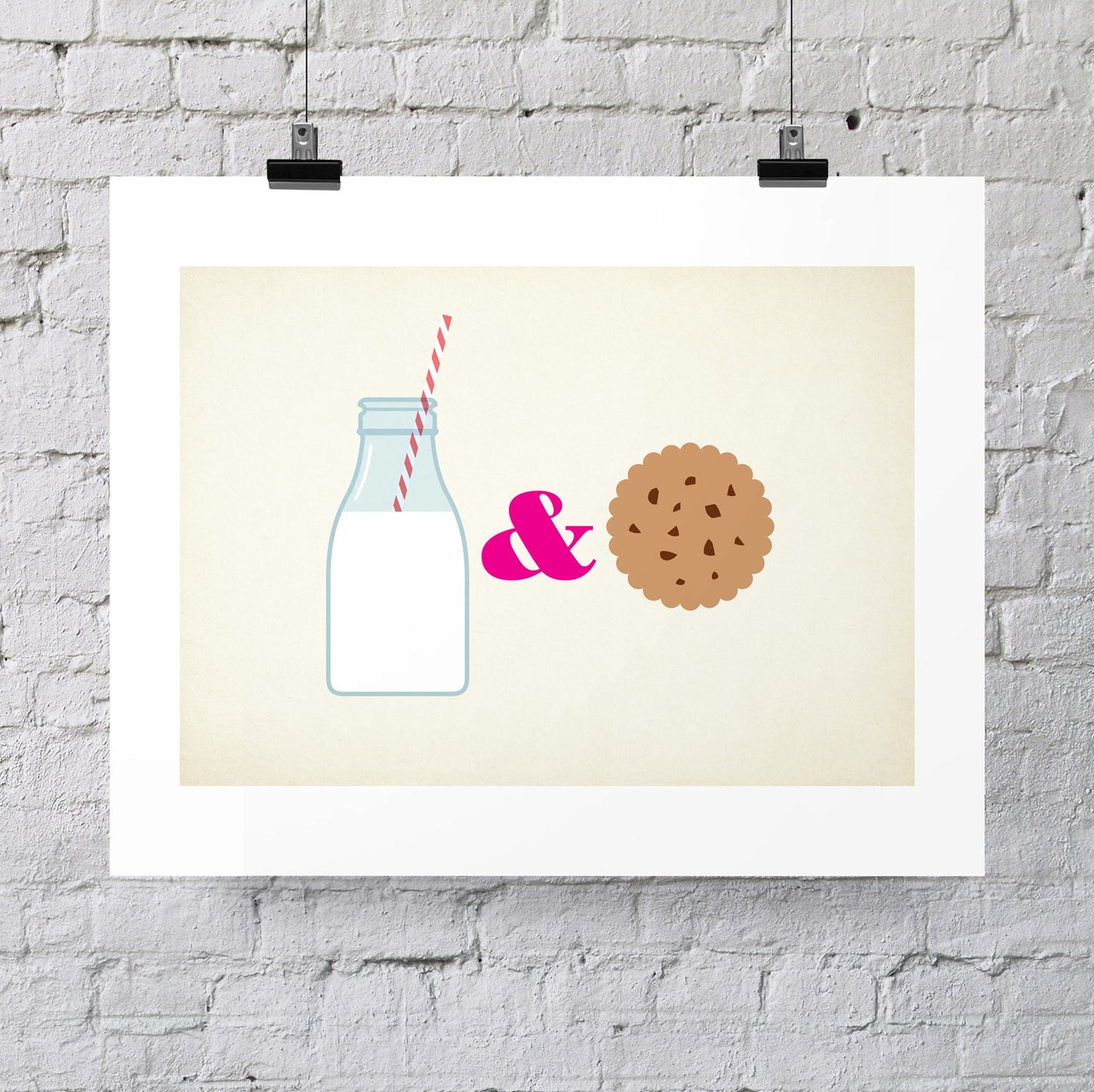 Milk & Cookies – giclee print