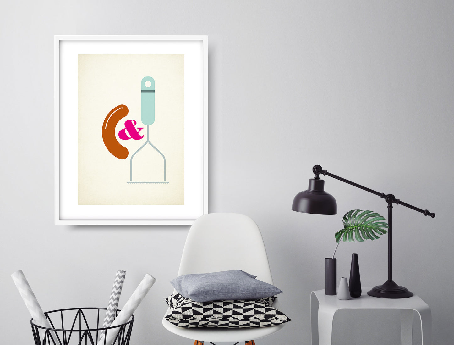 Sausage & Mash – giclee print